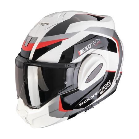 CASCO SCORPION EXO-TECH EVO PRO ACUTI GRIS-NEGRO-ROJO