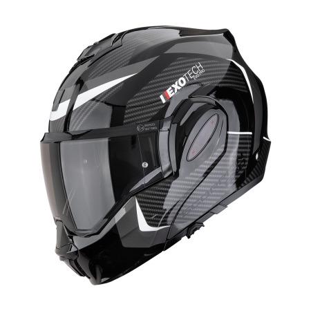 CASCO SCORPION EXO-TECH EVO PRO ACUTI NEGRO-PLATA