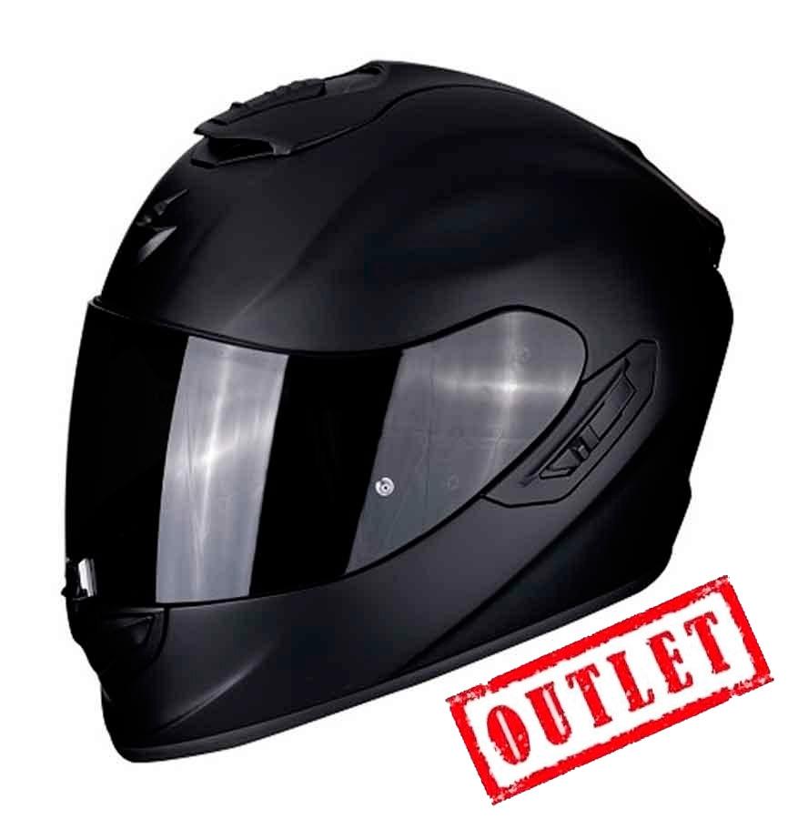 CASCO SCORPION INTEGRAL EXO-1400 AIR SOLID MATE NEGRO