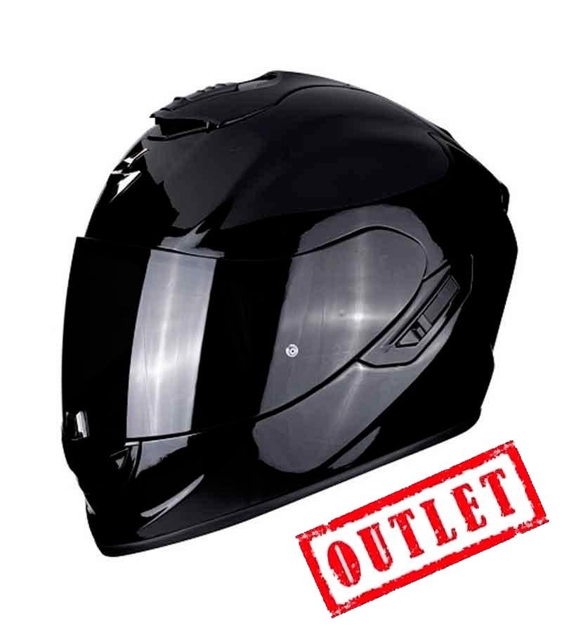 CASCO SCORPION INTEGRAL EXO-1400 CARBON AIR SOLID NEGRO
