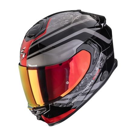 CASCO SCORPION EXO-GT SP AIR ARTEN NEGRO-ROJO