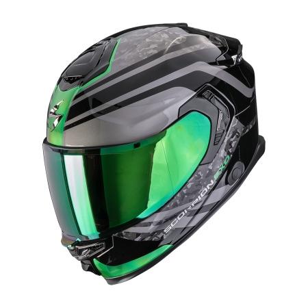 CASCO SCORPION EXO-GT SP AIR ARTEN NEGRO-VERDE