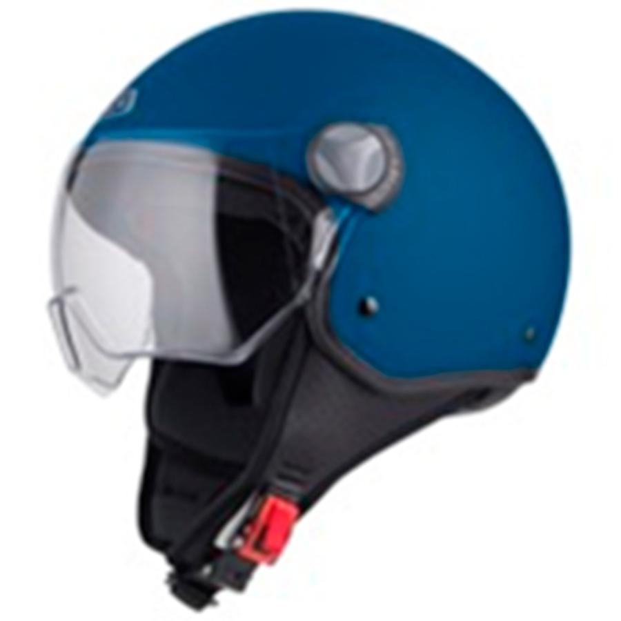 CASCO NZI ABIERTO MINIJET MODELO CAPITAL VISION BLUE MATE