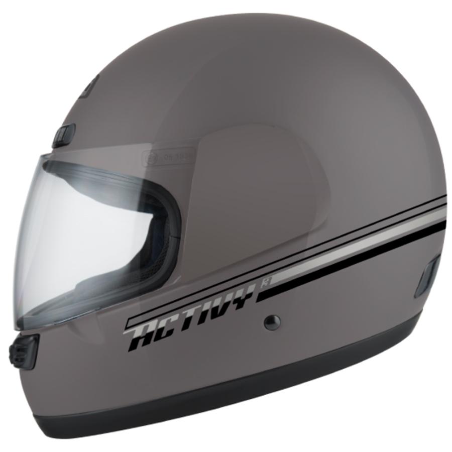 CASCO NZI INTEGRAL MODEL ACTIVY 3 BIBAND ANTRACITE&BLACK BRILLO