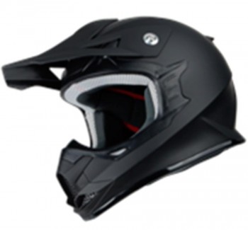 CASCO NZI OFF-ROAD KNOBBY MATT BLACK BRILLO