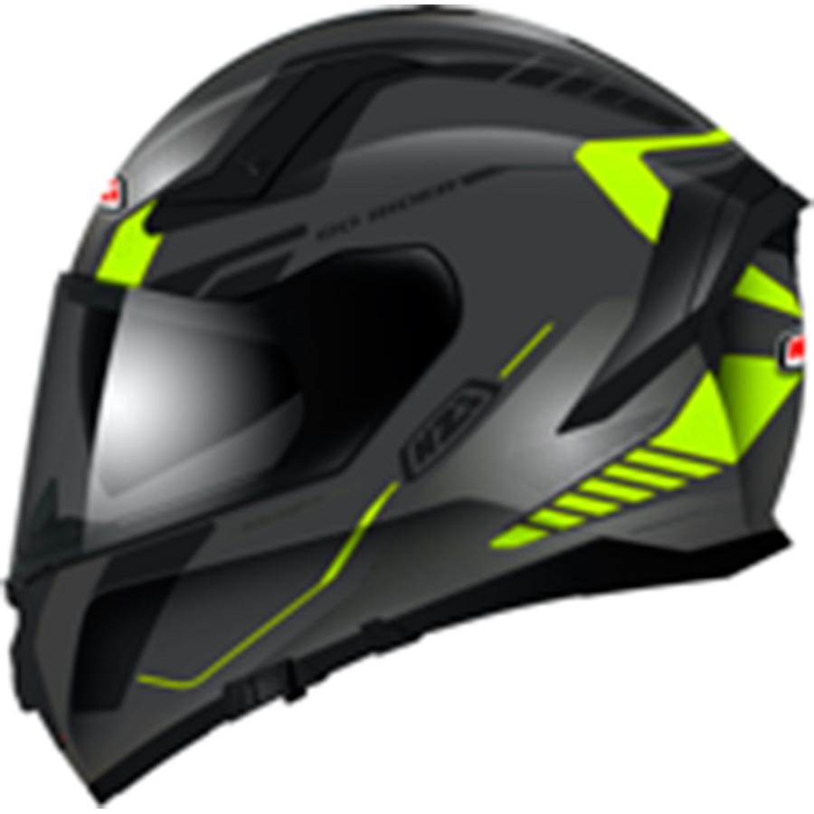 CASCO NZI INTEGRAL MODELO GO RIDER MOTION ANTRACITE&BLACK&YELLOW