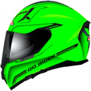 CASCO NZI INTEGRAL MODELO GO RIDER SOLID NOUVEAU YELLOW FLUO