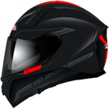 CASCO NZI INTEGRAL MODELO GO RIDER SOLID NOUVEAU BLACK MATE
