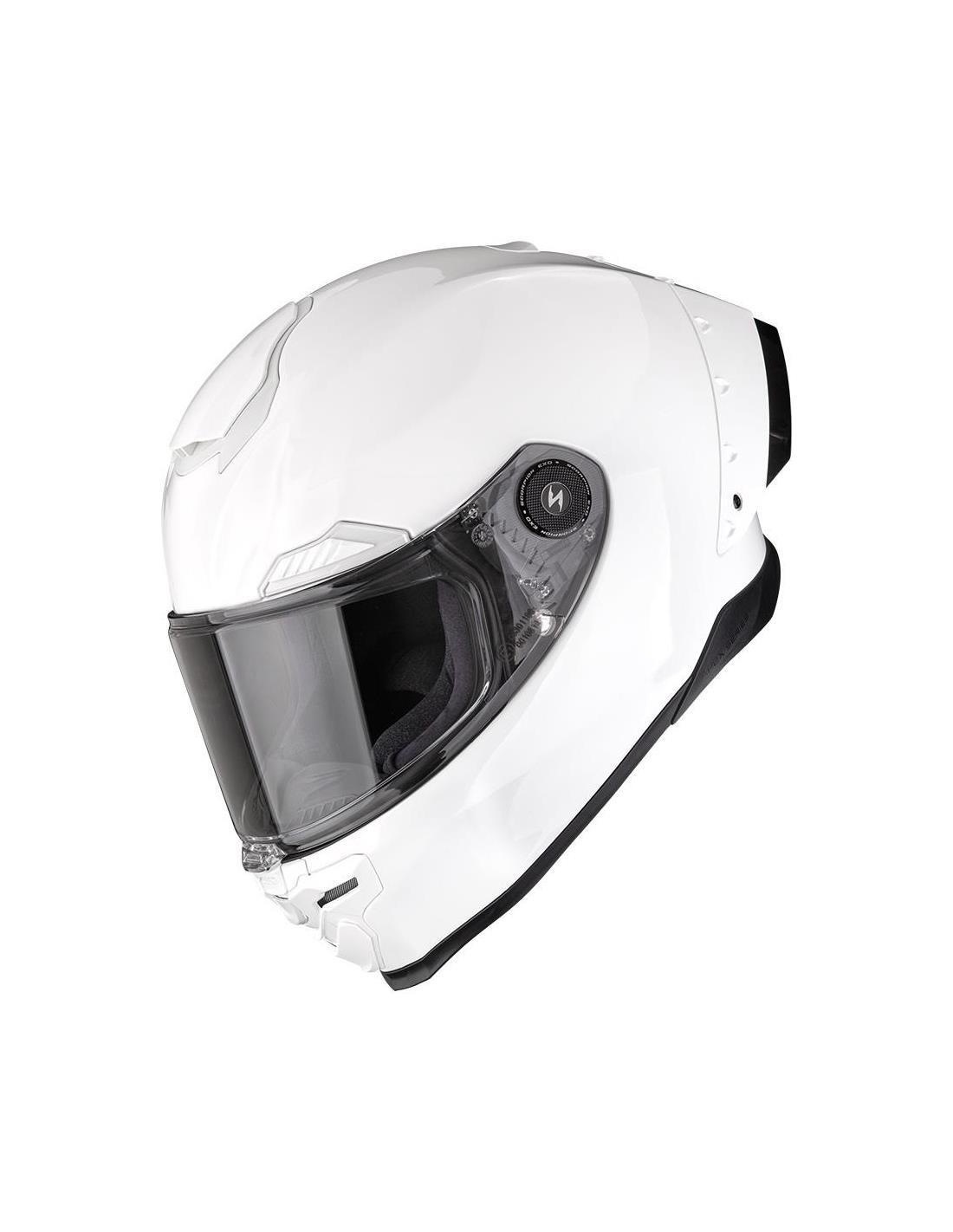 CASCO SCORPION EXO-RACE AIR BLANCO SÓLIDO
