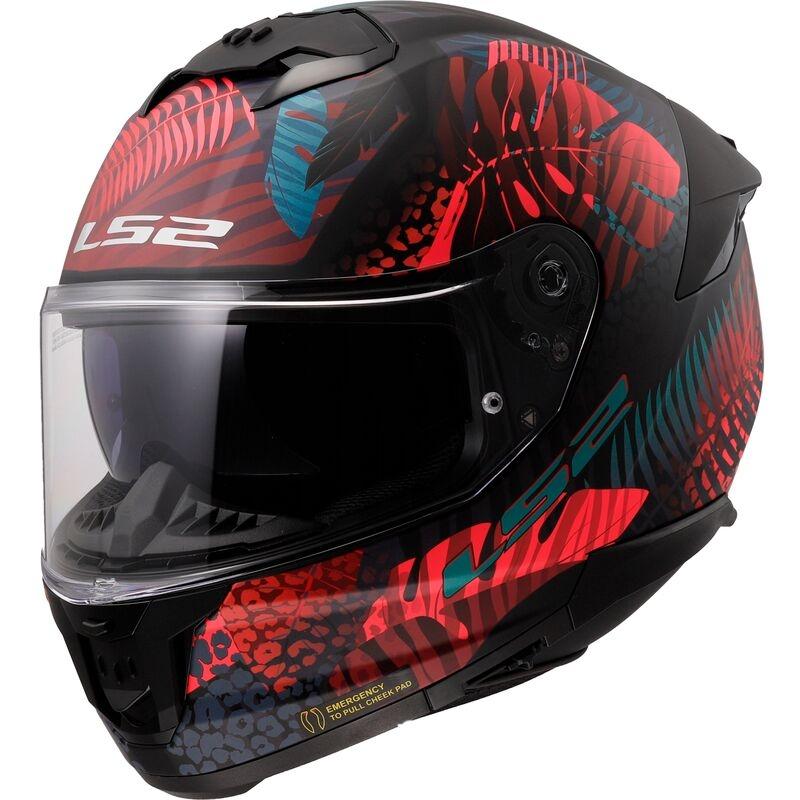 CASCO LS2 INTEGRAL FF808 STREAM II JUNGLE M.BLACK PINK BLUE-06