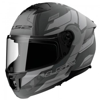 CASCO LS2 INTEGRAL FF808 STREAM II SHADOW M.TITANIUM GREY-06