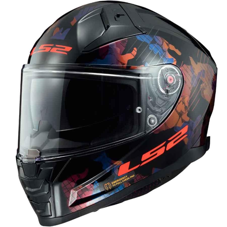CASCO LS2 INTEGRAL FF811 VECTOR II KAMO GL.BLACK BLUE-06