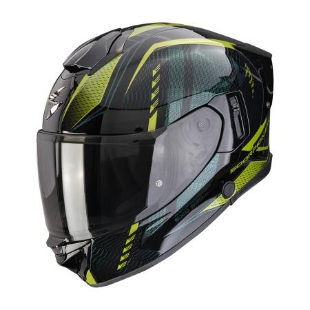 CASCO SCORPION EXO-530 AIR THERAS NEGRO-VERDE