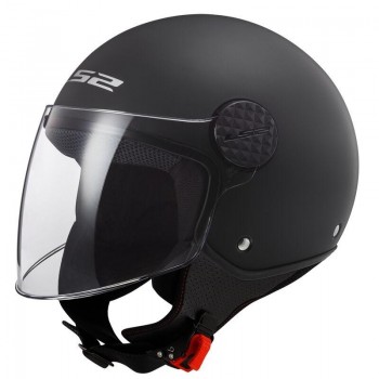 CASCO LS2 ABIERTO OF558 SPHERE II SOLID MATT BLACK-06