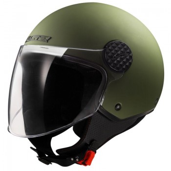 CASCO LS2 ABIERTO OF558 SPHERE LUX II SOLID MATT MILITARY GREEN-06
