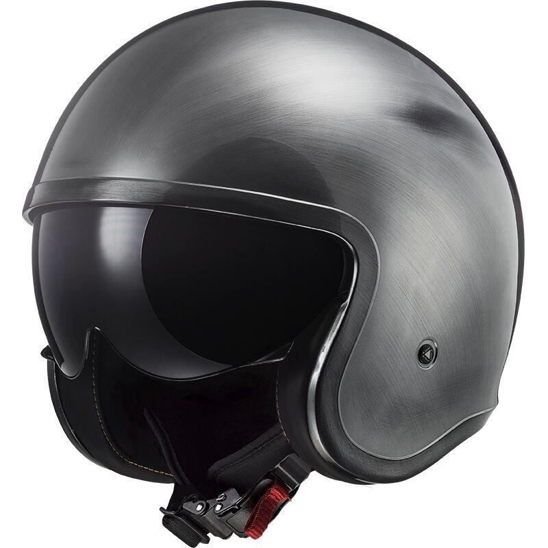 CASCO LS2 ABIERTO OF599 SPITFIRE II JEANS TITANIUM-06