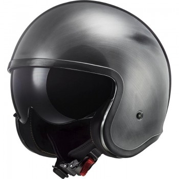 CASCO LS2 ABIERTO OF599 SPITFIRE II JEANS TITANIUM-06