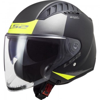 CASCO LS2 ABIERTO OF600 COPTER II URBANE M.BLACK H-V YELLOW-06
