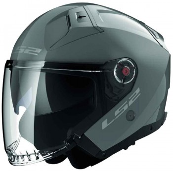 CASCO LS2 ABIERTO OF603 INFINITY II SOLID NARDO GREY-06