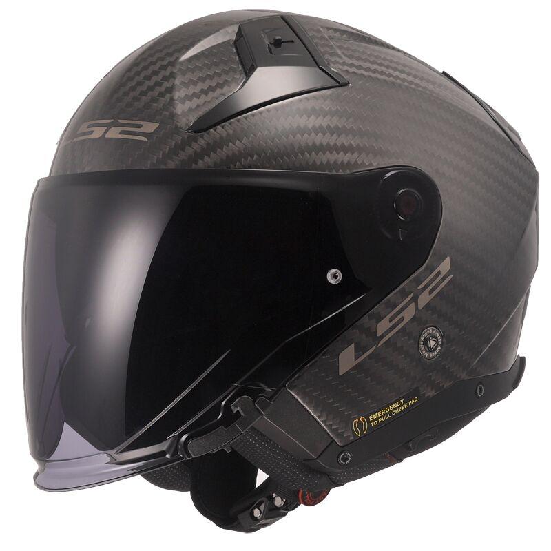 CASCO LS2 ABIERTO OF603 INFINITY II C GLOSS CARBON-06