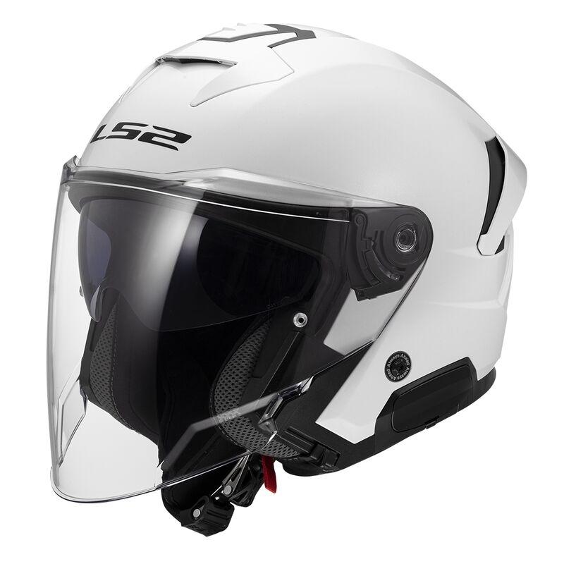 CASCO ABIERTO LS2 OF618 VERSO II SOLID WHITE
