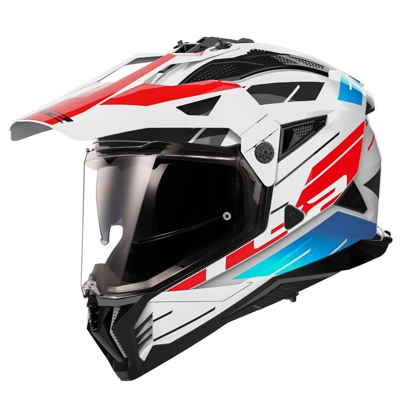 CASCO LS2 OFF-ROAD MX702 PIONEER II NAMIB WHITE BLUE RED-06
