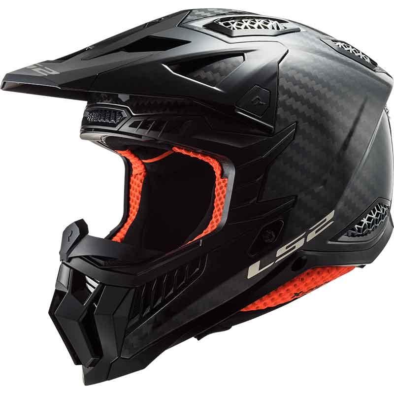 CASCO OFF-ROAD LS2 MX703 C X-FORCE GLOSS CARBON-06
