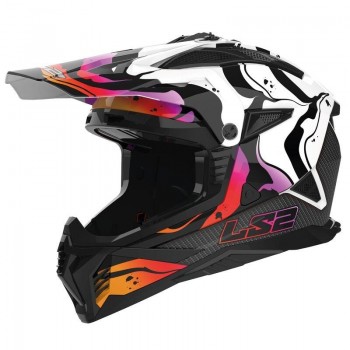 CASCO LS2 OFF-ROAD MX708 FAST II WASH WHITE-06