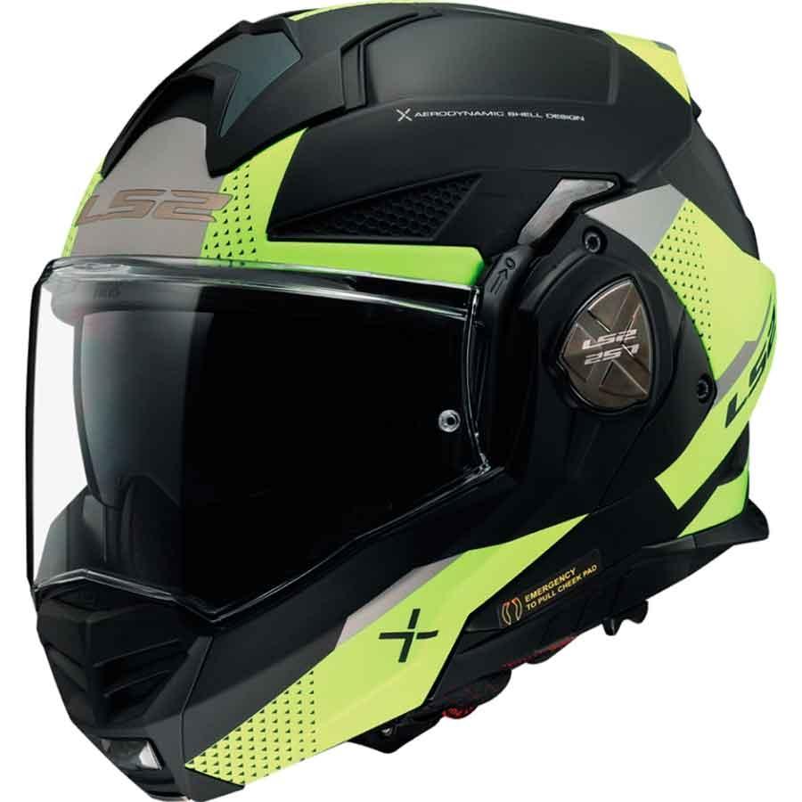CASCO LS2 CONVERTIBLE FF901 ADVANT X OBLIVION M.BLACK H-V-06