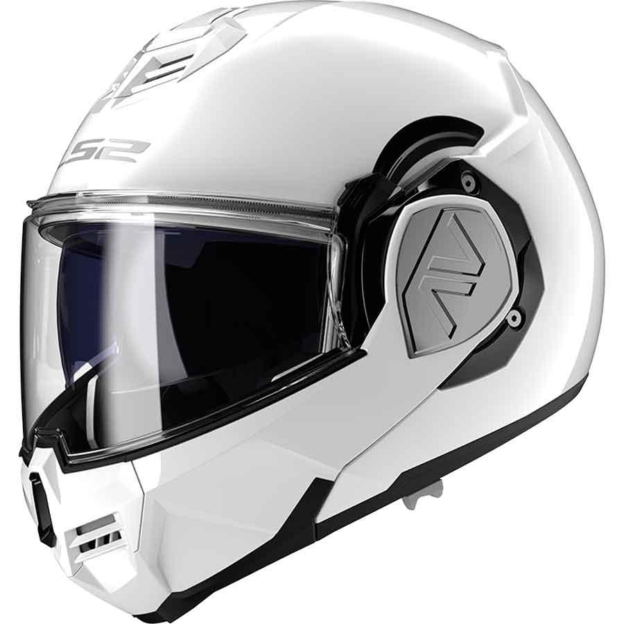 CASCO LS2 CONVERTIBLE FF906 ADVANT SOLID WHITE-06