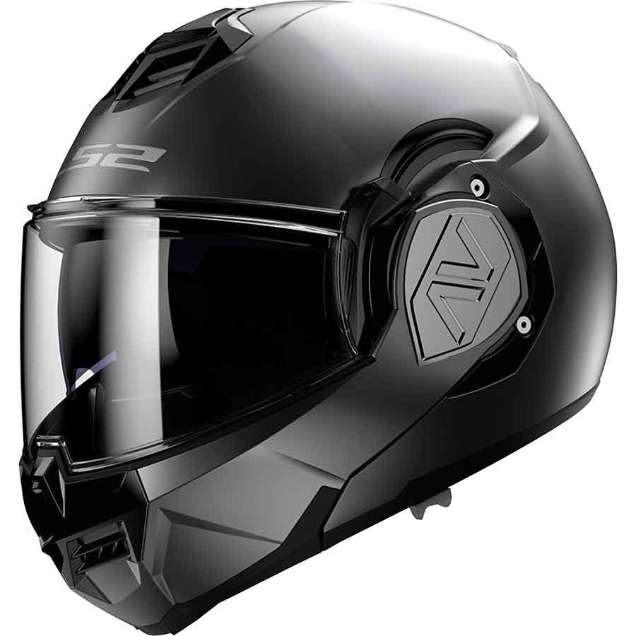 CASCO LS2 CONVERTIBLE FF906 ADVANT SOLID MATT TITANIUM-06