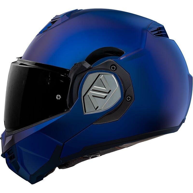 CASCO CONVERTIBLE LS2 FF906 ADVANT SOLID MATT NAVY BLUE-06