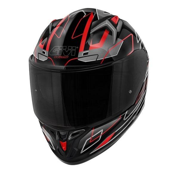 CASCO GIVI FULL 509/ASSAULT C/PLNEGRO/TITANIO