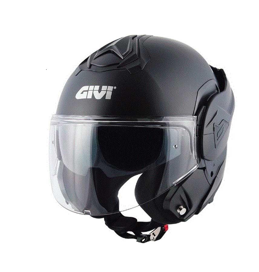 CASCO GIVI FLIPBACK C/PL X30/S NEGRO-MT