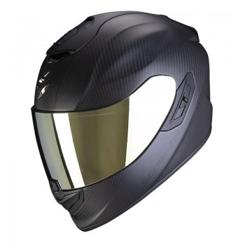 CASCO SCORPION EXO-1400 EVO CARBON AIR SOLID MATT BLACK