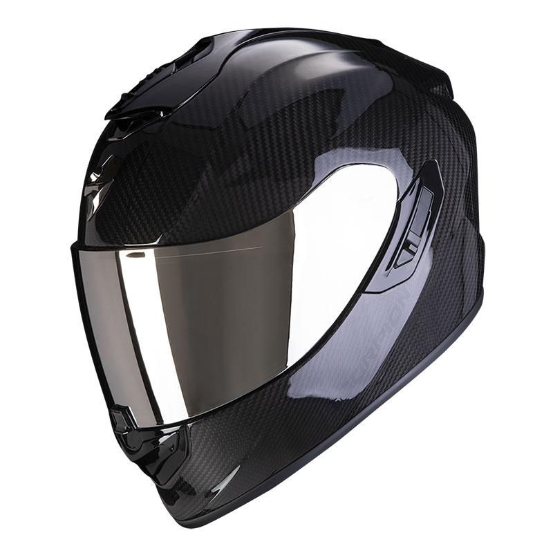 CASCO SCORPION EXO-1400 EVO CARBON AIR SOLID BLACK