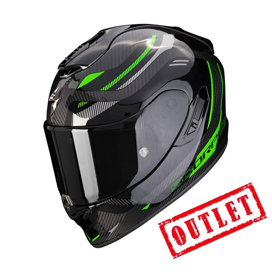 CASCO SCORPION EXO-1400 EVO CARBON AIR KYDRA BLACK-GREEN