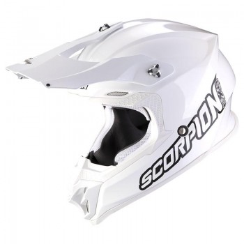 CASCO SCORPION VX-16 EVO AIR SOLID WHITE-WHITE