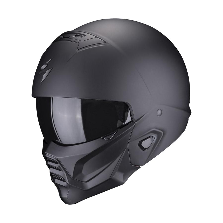 CASCO SCORPION EXO-COMBAT II SOLID MATT BLACK