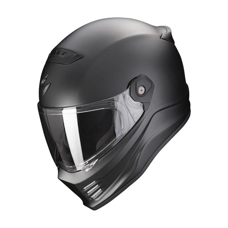 CASCO SCORPION COVERT FX SOLID MATT BLACK