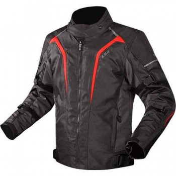 CHAQUETA LS2 SEPANG MAN JACKET BLACK GREY RED