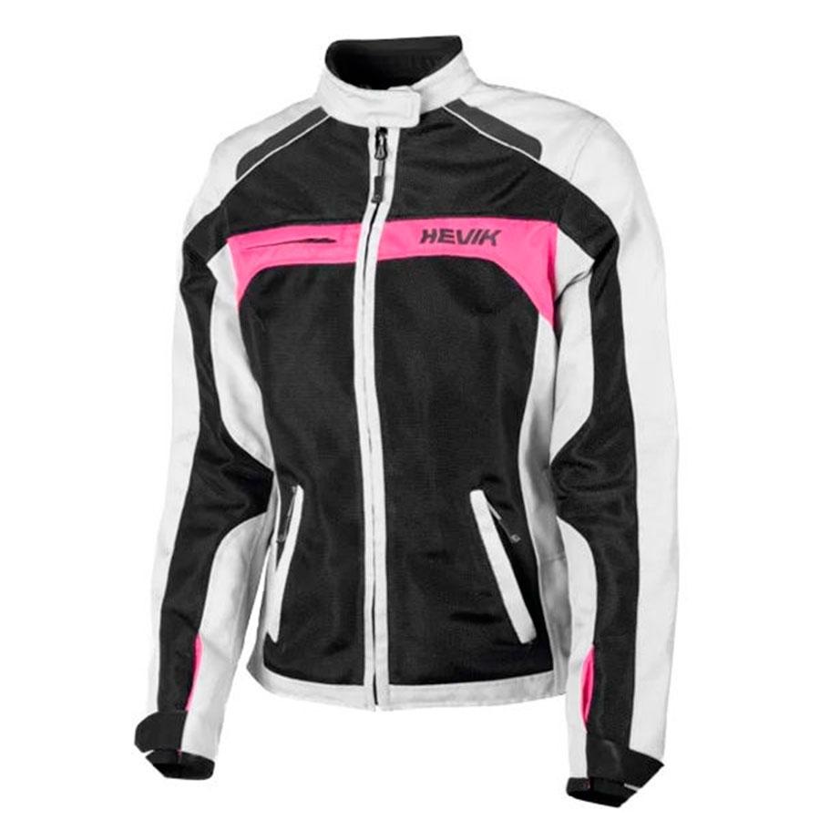 CHAQUETA HEVIK MUJER GRIS/ROSA