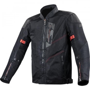 CHAQUETA LS2 VENTILADA ALBA MAN BLACK (NEGRA)