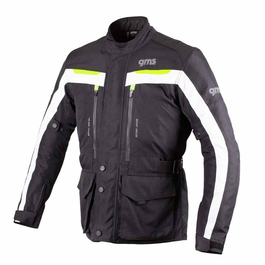 CHAQUETA GMS VERANO GEAR MAN JACKET NEGRO/BLANCO/AMARILLO