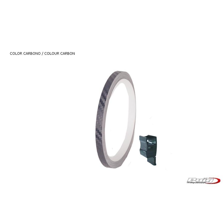 CINTA RUEDA PUIG 6 METROS+APLICADOR C/SIMIL CARBONO 4542C