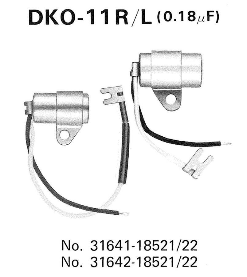 CONDENSADOR TOURMAX  DKO-11R   013709
