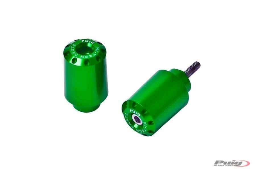 CONTRAPESOS MANILLAR PUIG ALUMINIO YAMAHA C/VERDE