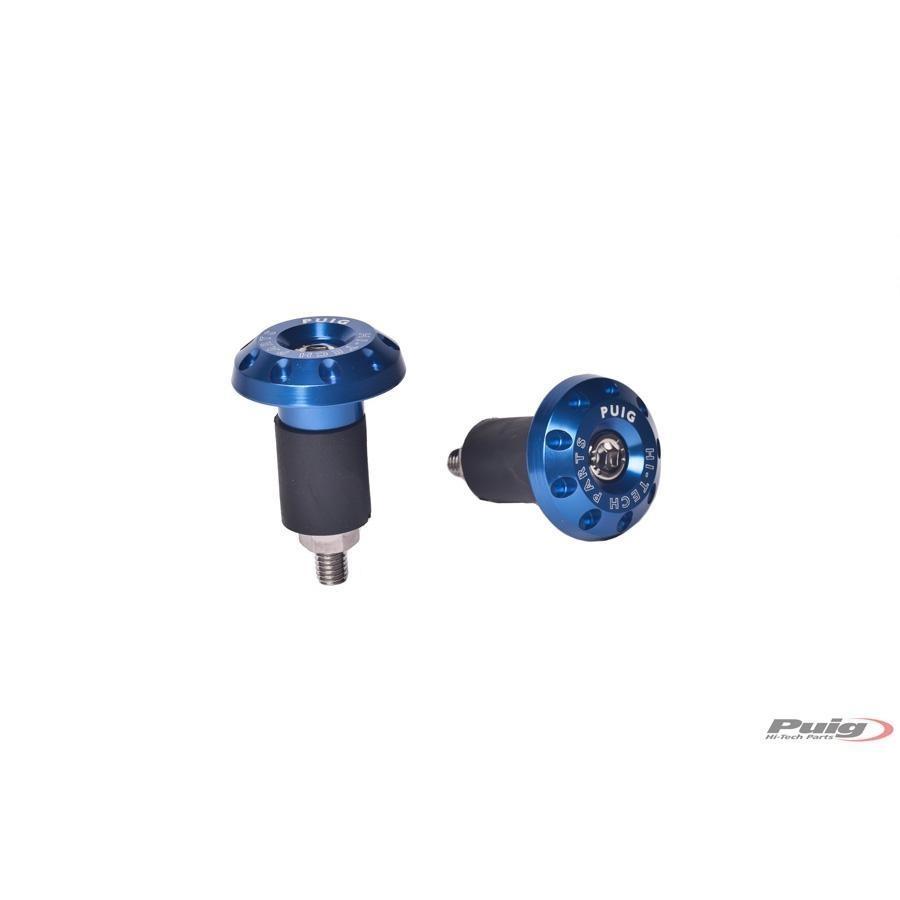 CONTRAPESOS MANILLAR PUIG ALUMINIO RACE UNIVERSAL C/AZUL