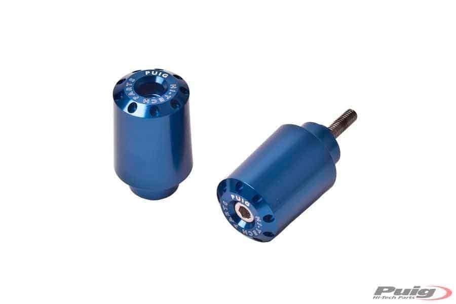 CONTRAPESOS MANILLAR PUIG ALUMINIO TRIUMPH C/AZUL