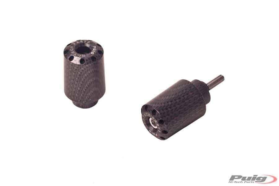 CONTRAPESOS MANILLAR PUIG ALUMINIO TRIUMPH C/CARBONO